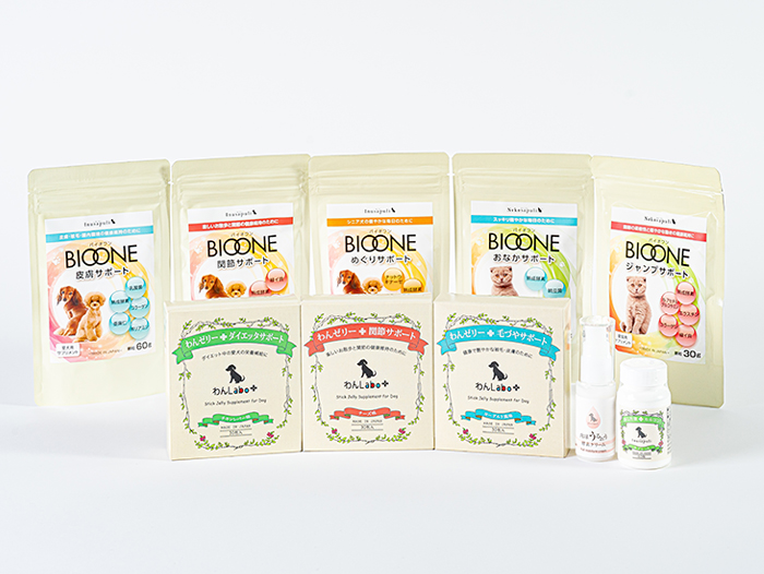 動物の機能性食品の製造販売